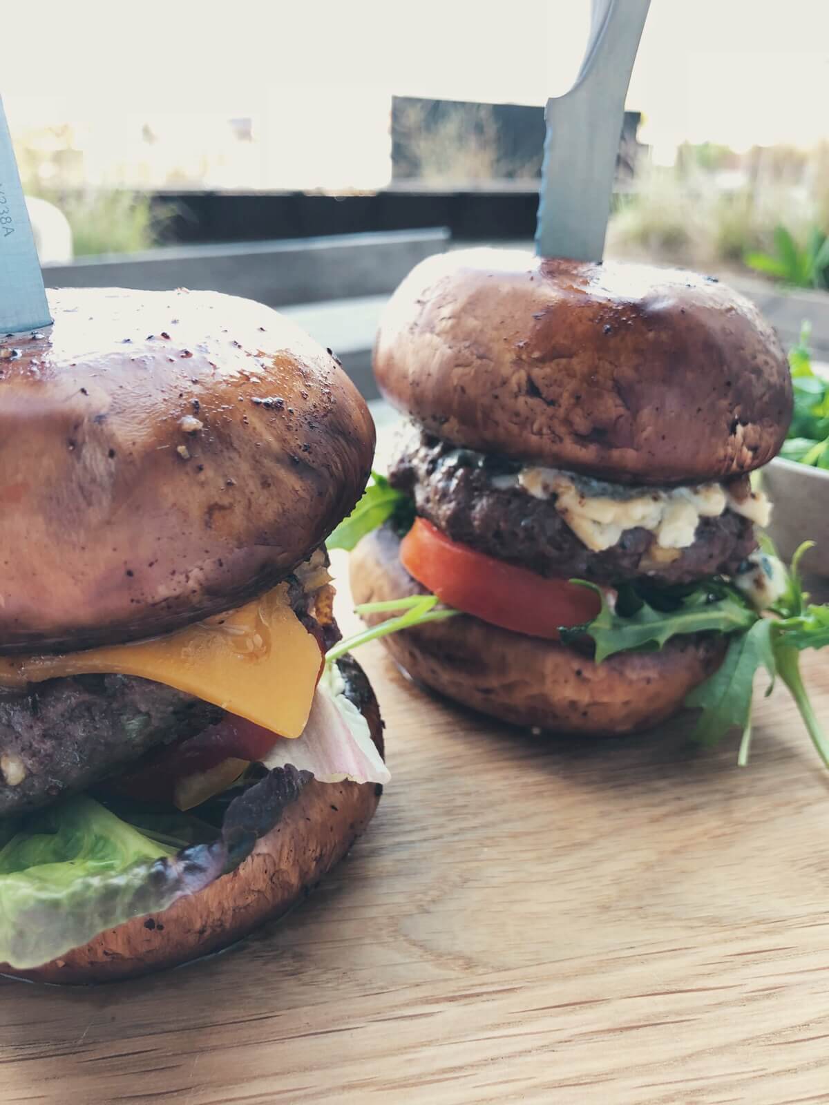 portobello burger ingredienser