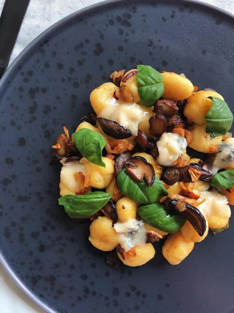 Gnocchi med Skælrørhat opskrift